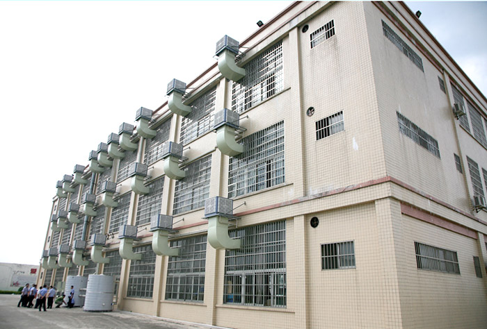 節能環?？照{-廠房車間降溫設備案例