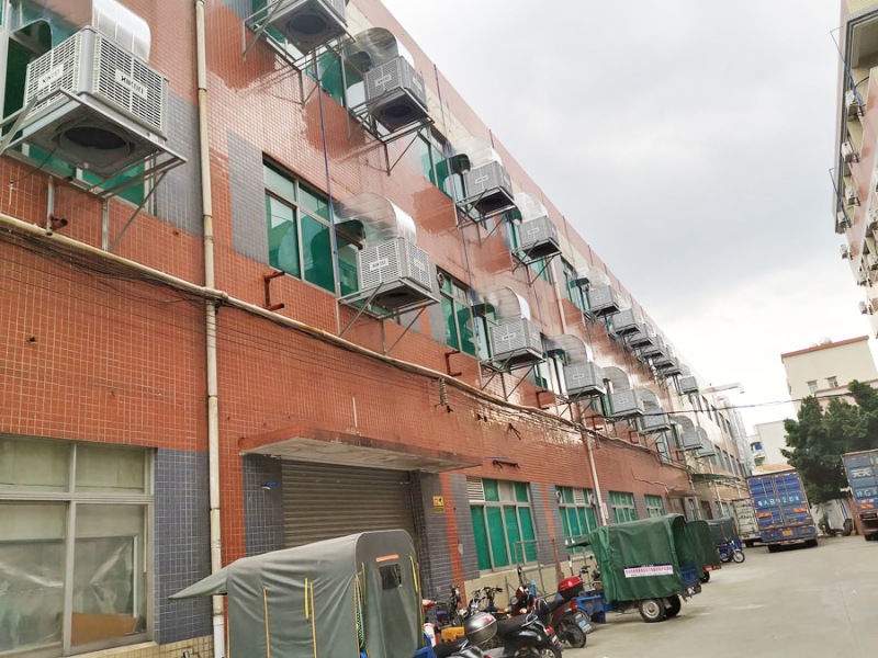 環(huán)保空調(diào)廠房車間降溫設(shè)備-工廠降溫工程案例