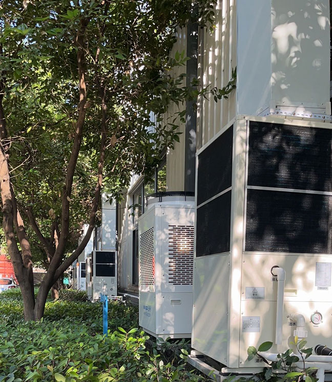 汽車配件廠車間降溫安裝蒸發(fā)冷省電空調(diào)管道機-崗位定點降溫,省電省錢