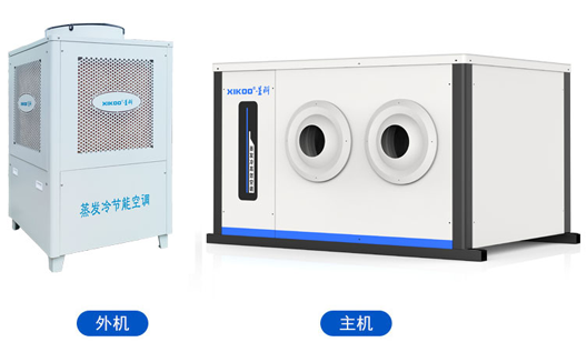 蒸發冷省電空調-工業空調射流型