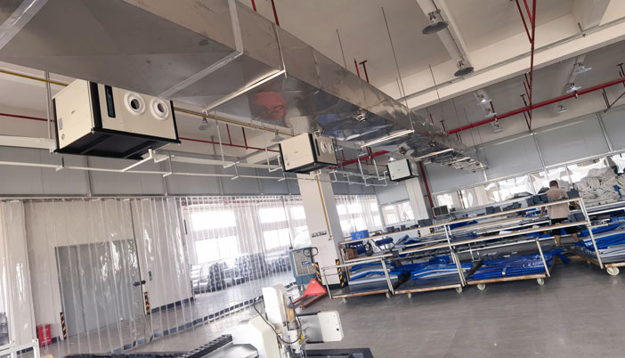 車間空調(diào)東莞企業(yè)新選擇，蒸發(fā)冷省電空調(diào)-臥式射流空調(diào)