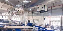 廠房空調(diào)降溫方案用蒸發(fā)冷省電空調(diào)，節(jié)能省錢更實(shí)用