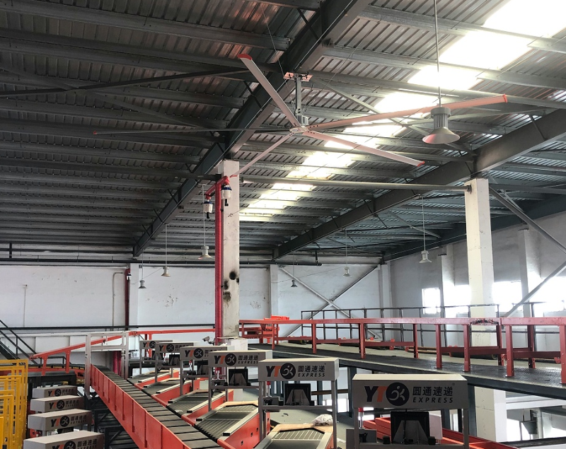 工廠降溫可采用工業(yè)大風扇